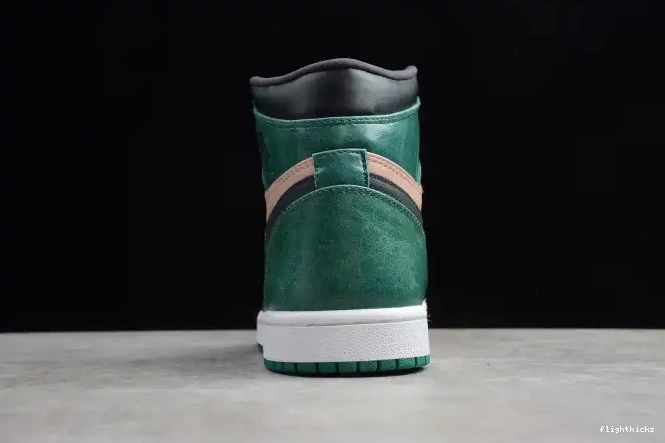 Mystic Air Jordan Green 1 High Anthracite Beige Retro Bio AH7389-203 0515